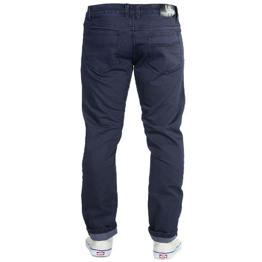 Back View of Midnight Blue Denim - Adventure Fit - 6th Gen, ultimate flexibility and freedom of movement, allowing you to tackle any scenario with ease.