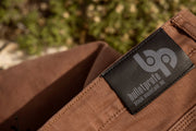Tobacco Brown Denim - Adventure Fit - 4th Gen Bulletprufe Jeans, seamlessly blend industry-leading durability, comfort, and style.