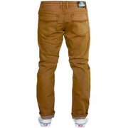 Rear view of Whiskey Denim Adventure Fit - 4th Gen Bulletprufe Jeans, accentuating their stylish and adaptable design. 