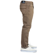 A side view of Tobacco Brown Denim - Adventure Fit - 4th Gen Bulletprufe Jeans, seamlessly blend industry-leading durability, comfort, and style.